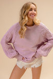 BiBi light purple sweater