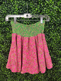 Karlie Floral Pink and Green Skirt