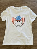 American Smiley face T-shirt