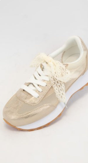 CCOCCI Frosty Gold mesh sneakers