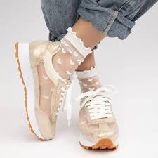 CCOCCI Frosty Gold mesh sneakers