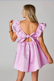 Buddy Love Penny Ruffle Sleeve Dress in Lilac